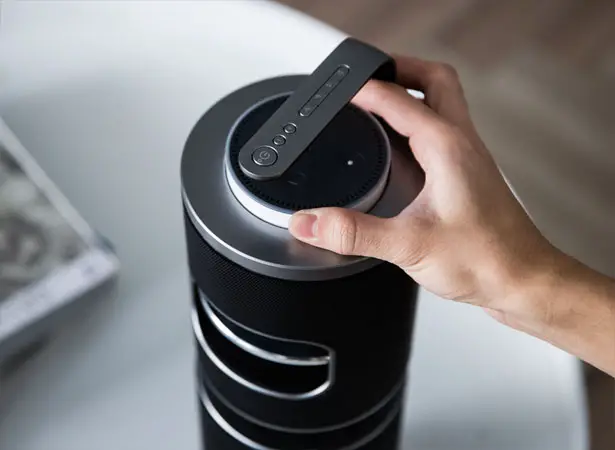 UPstage 360: 360-degree Smart Speaker in Hi-Res Audio by Level 10