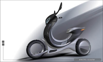 movito urban electric scooter concept