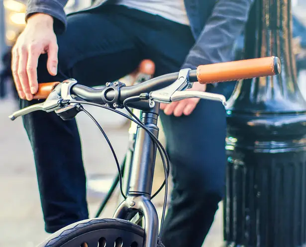 Urbanized Bicycle Features Airless Tires for Big City Living