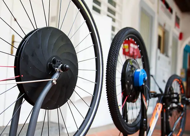 UrbanX Electric E-Bike Wheel transforms any bike to ebike instantly