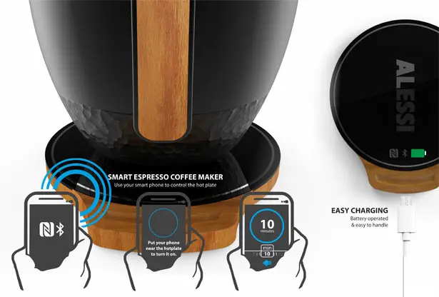 Urn - Smart Espresso Coffee Maker by Akshay Khandelwal