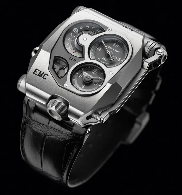 Urwerk EMC Watch Is World’s First Precision Mechanical Watch That You Can Adjust and Monitor