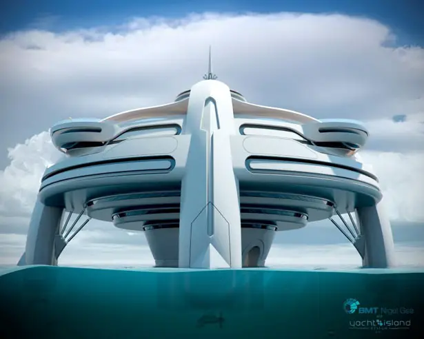 Utopia Yacht - A Vision of Future Yacht by BMT Nigel Gee and Yacht Island Design
