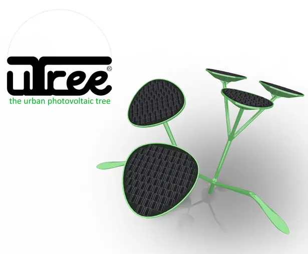 uTree Urban Photovoltaic Tree by Xabier Perez de Arenaza