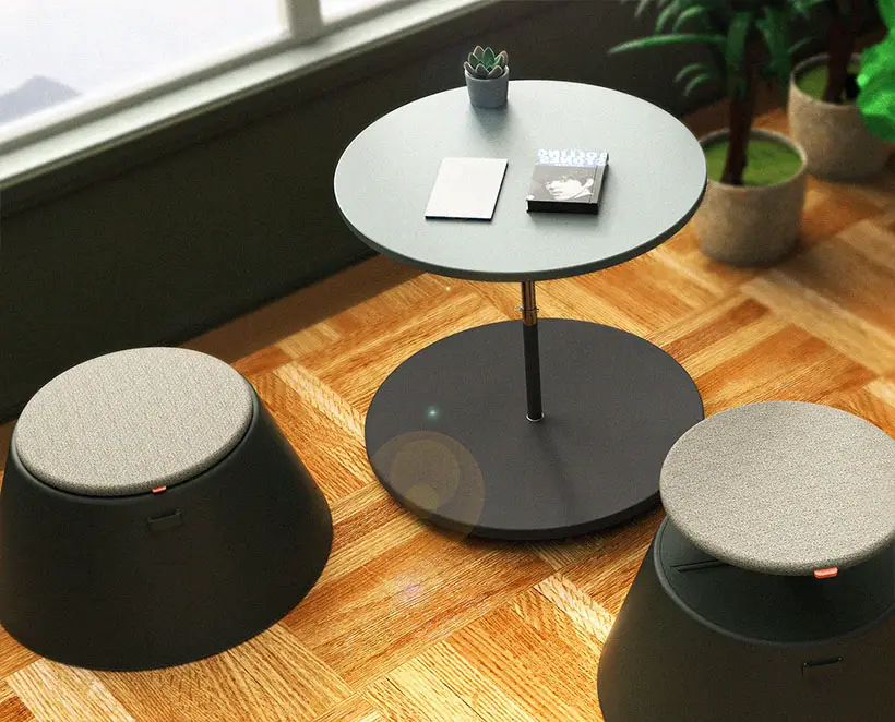 UUMA Portable Table and Chair by Gökçe Nafak