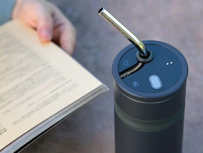 Uvio Self-Purifying Water Bottle