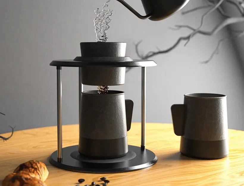 UWWA Portable Pour Over Stand by Gökçe Nafak