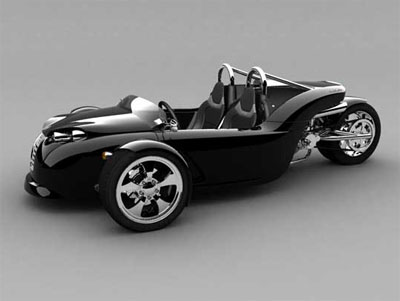 v13r from curbin is three wheeled vehicle