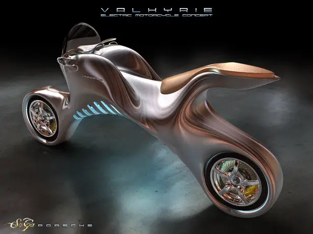 Valkyrie Electric Motorcycle Concept by Saad Alayyoubi