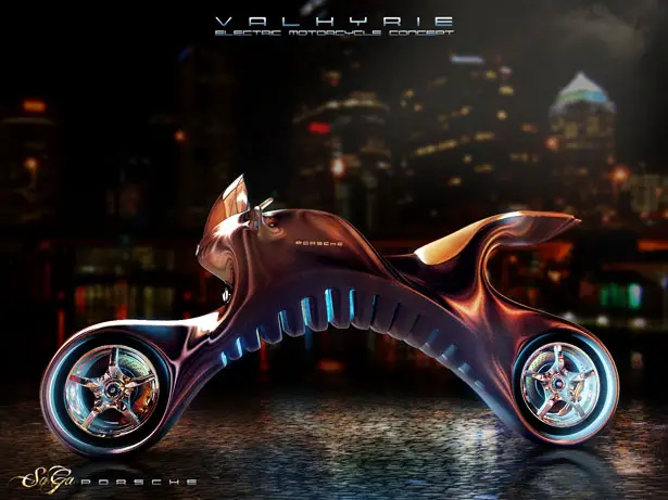 Valkyrie Electric Motorcycle Concept by Saad Alayyoubi