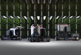 Valtra Vertical Farming Tractor 001 Concept for Future Vertical Farms and Logistics