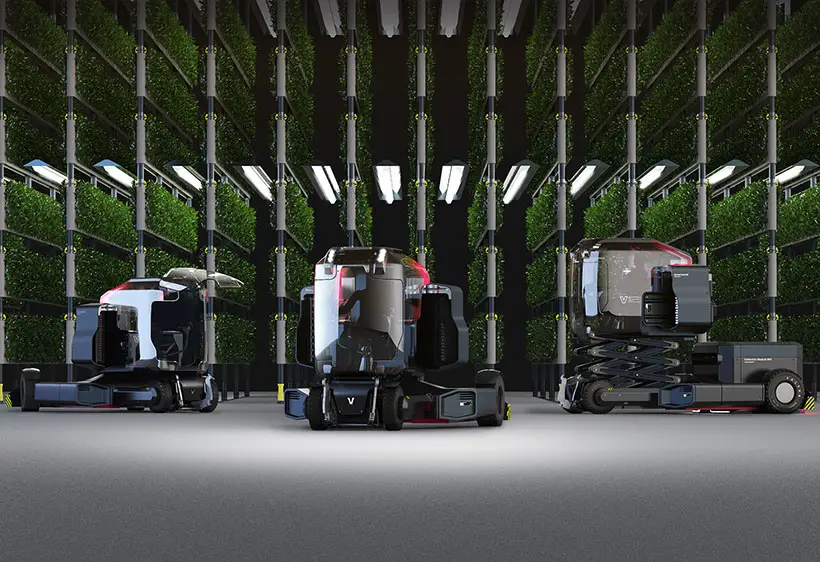 Valtra Vertical Farming Tractor 001 Concept by Jack Donald Morris, Alireza Saeedi, and Benjamin Miller