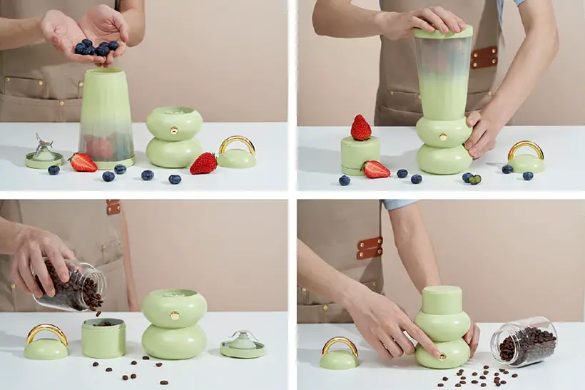 Vase Multifunctional Juicer by Shuyun Li