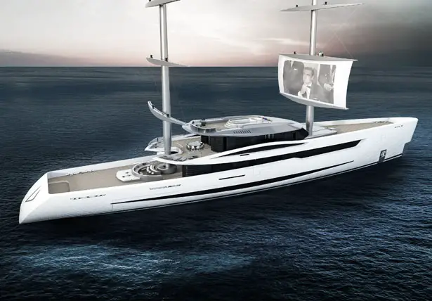 Vela 80m Yacht Concept by Gianmarco Cardia
