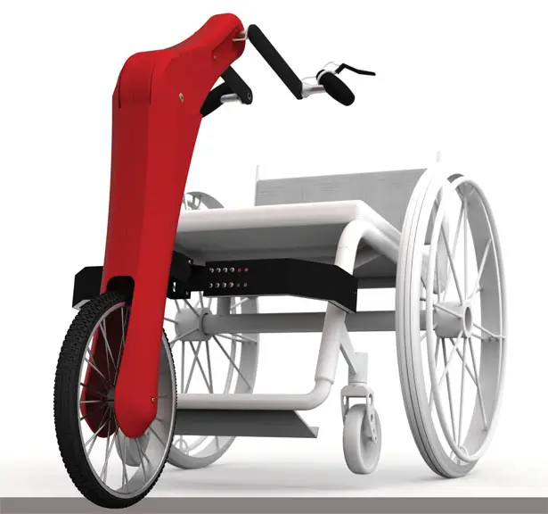 Velo Modular Handcycle for Wheelchair User by Mark Wafforne