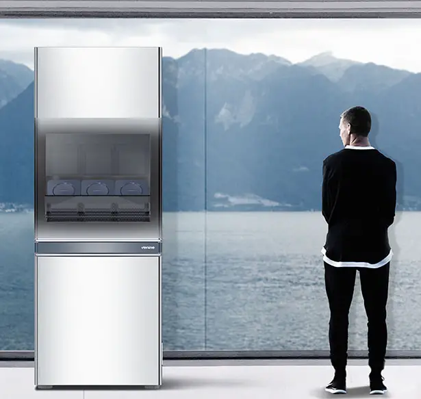 Venine Refrigerator by You-jin Syn and Designer Dot