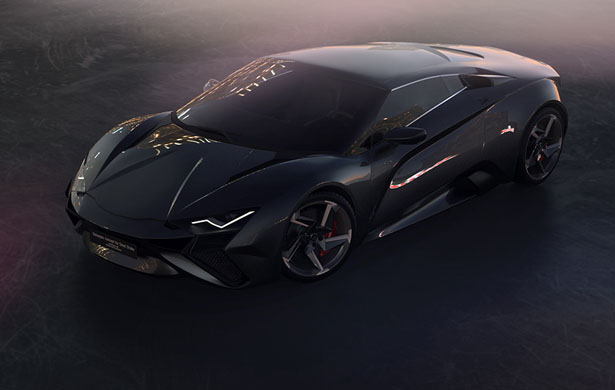 Vensepto Concept Car by Steel Drake