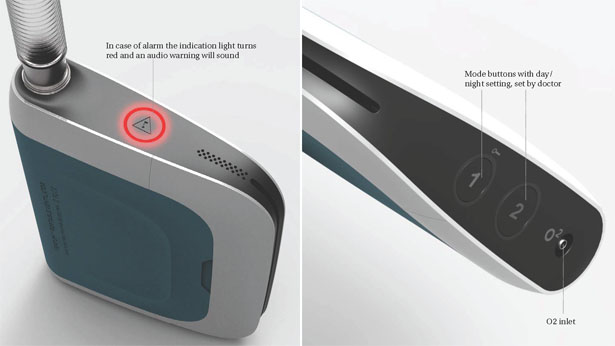 Ventum Portable Pediatric Respiratory Treatment by Simon Fredriksson