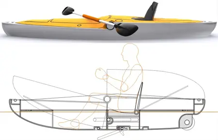 verseka transformable boat concept