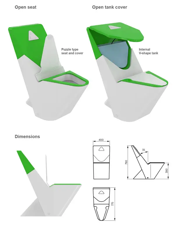 Versus Sanitary Toilet by Vasil Velchev