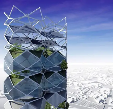 vertical park for mexico city