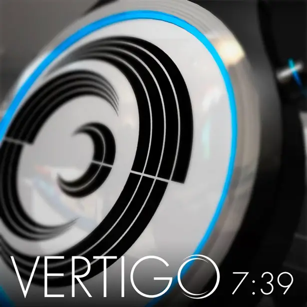 Vertigo LCD Watch by Scheffer Laszlo