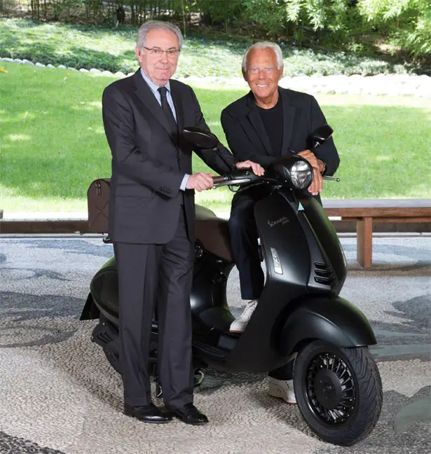 Vespa 946 Emporio Armani from 2 Italy’s Most Iconic Symbols of Style and Creativity