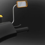 Vespa Plus ES Concept Scooter by Giorgi Tedoradze
