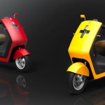 Vespa Plus ES Concept Scooter by Giorgi Tedoradze