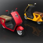 Vespa Plus ES Concept Scooter by Giorgi Tedoradze