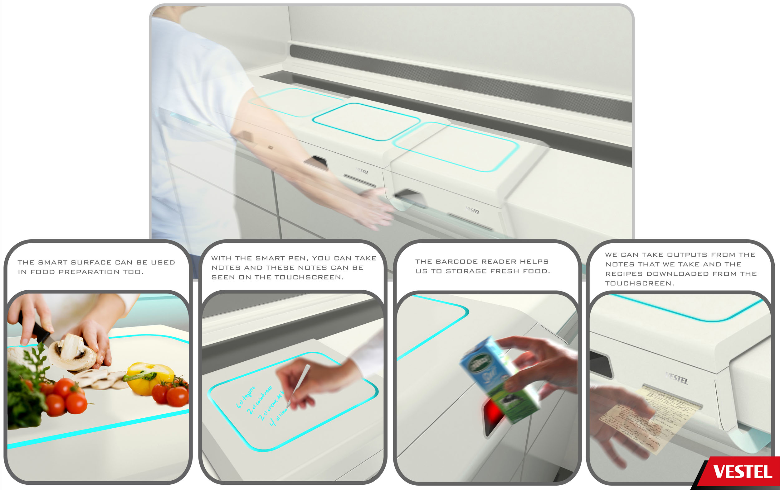 Vestel Assist Project Introduces You to Smart Kitchen System