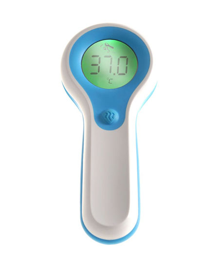 vicks forehead thermometers concept