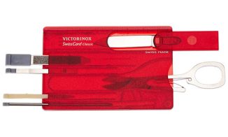 Victorinox Swiss Army Swiss Card Features Nine Multi-Tools for EDC