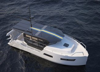 Vik Boats Electric, Eco-Friendly Boat Uses Solar Energy and Wind Power