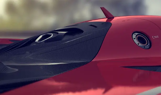 Vision GT Concept Car Proposal for Ferrari by Peter Spriggs