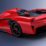 Vision GT Concept Car Proposal for Ferrari by Peter Spriggs