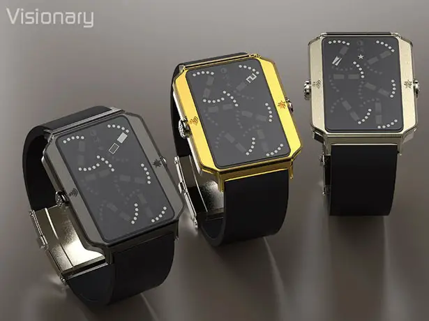 Visionary Analog Watch Deconstructed Concept by José Manuel Otero