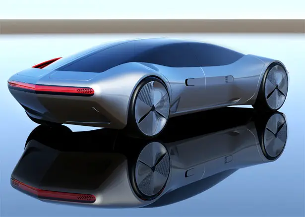 Visualizing Electric Concept Car by Bin Sun