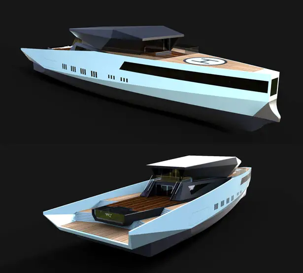 VNZ 60M Yacht by Vuk Nemanja Zoraja