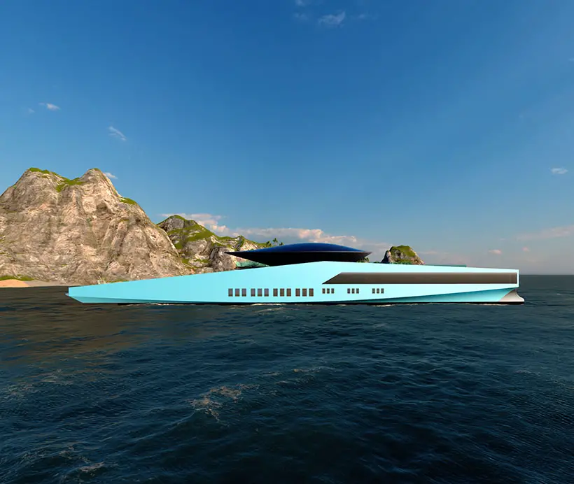 VNZ 80M Mega Catamaran by Vuk Nemanja Zoraja