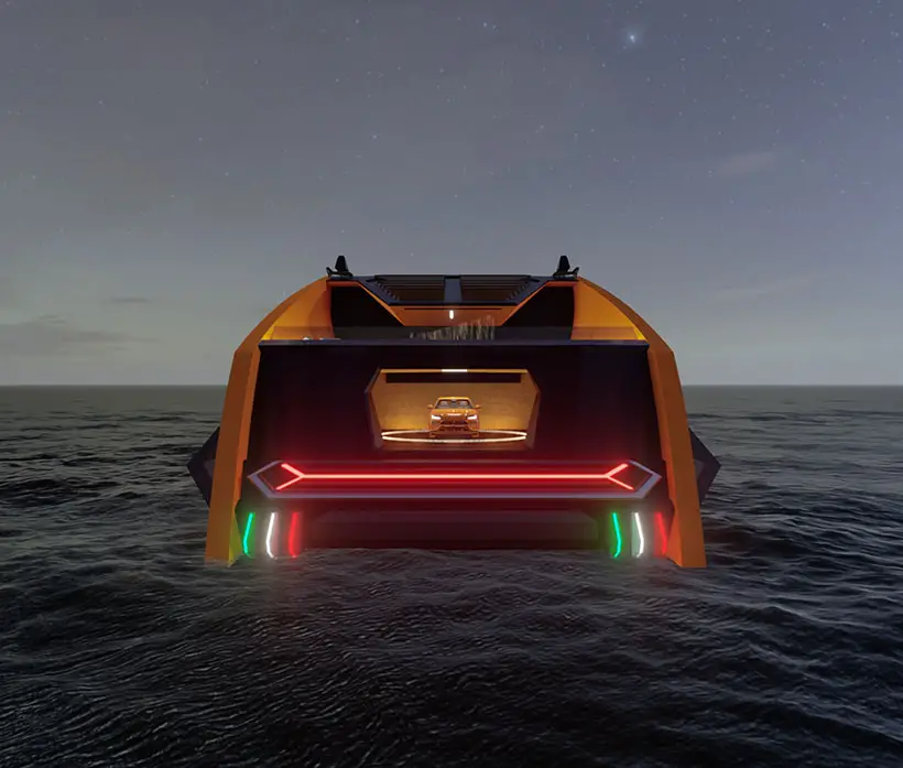 VNZ Lamborghini Mega Yacht 88M by Vuk Nemanja Zoraja