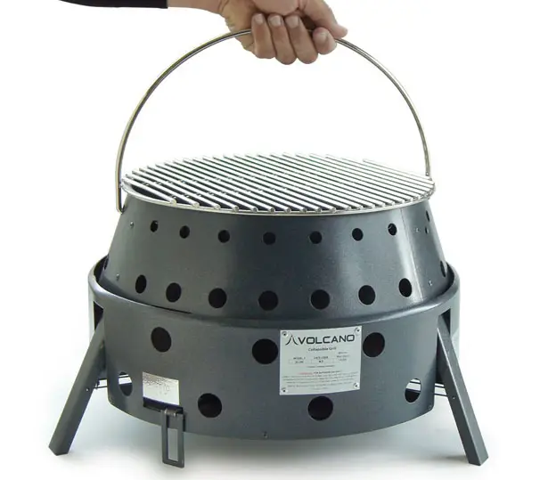 Volcano 3 Collapsible Propane Camping Grill