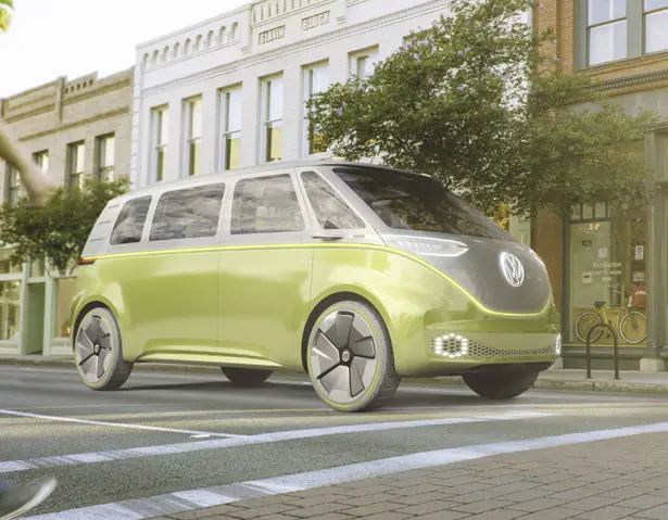 Futuristic Volkswagen I.D. BUZZ Concept Microbus Could Bring Back Glorious Days of Microbus