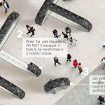 Futuristic Volkswagen MUT. E - Mobility of The Future for Smart Cities