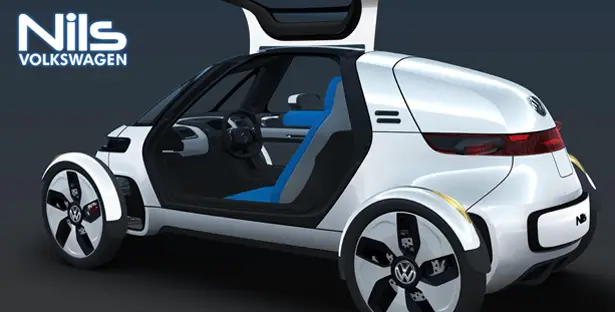 Volkswagen NILS : A Compact Single Seat Electric Vehicle For The Future