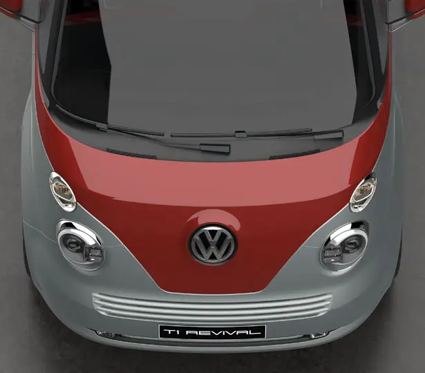 Volkswagen T1 Revival Concept Car by David Obendorfer