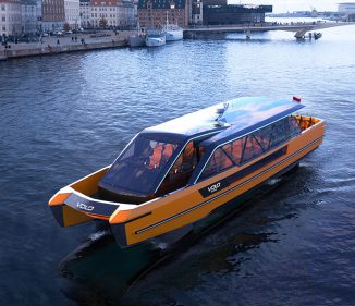 Eco-Friendly VOLO Electric Water Shuttle Concept for Modern Cities