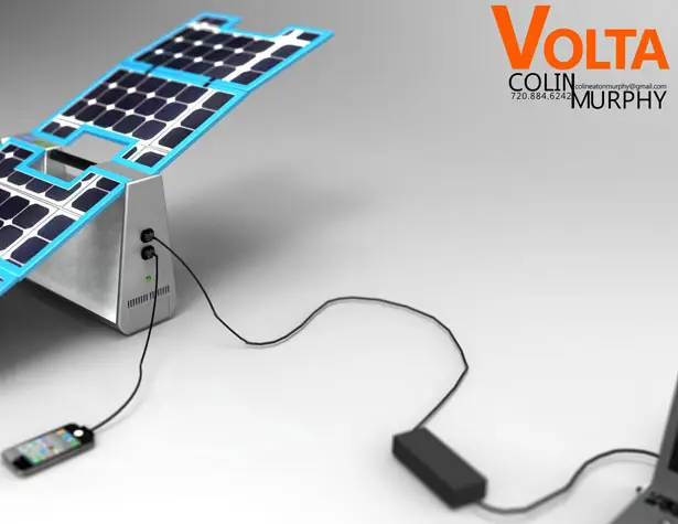 Volta Solar Charger by Colin Murphy