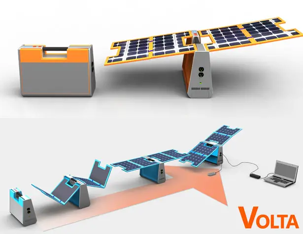 Volta Solar Charger by Colin Murphy