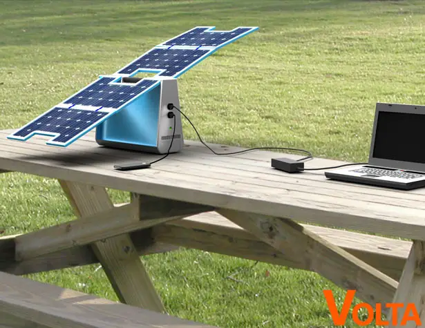 VOLTA Solar Charger : Gadget for Outdoor Adventurer